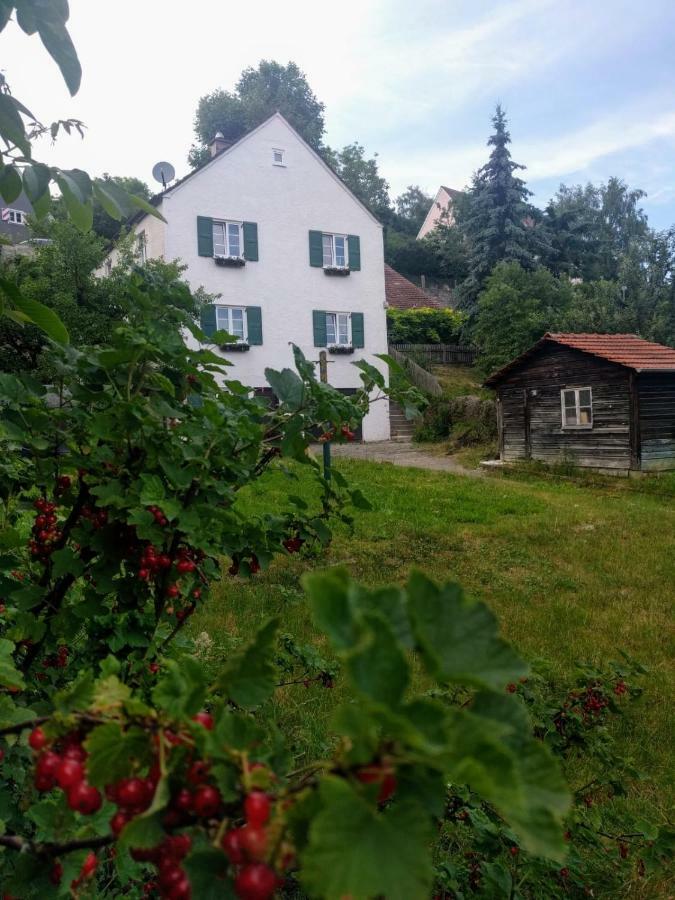 Old Bavarian House On The Romantic Road Harburg (Bavaria)